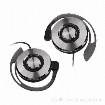 Fashionable earhook stereo headphone